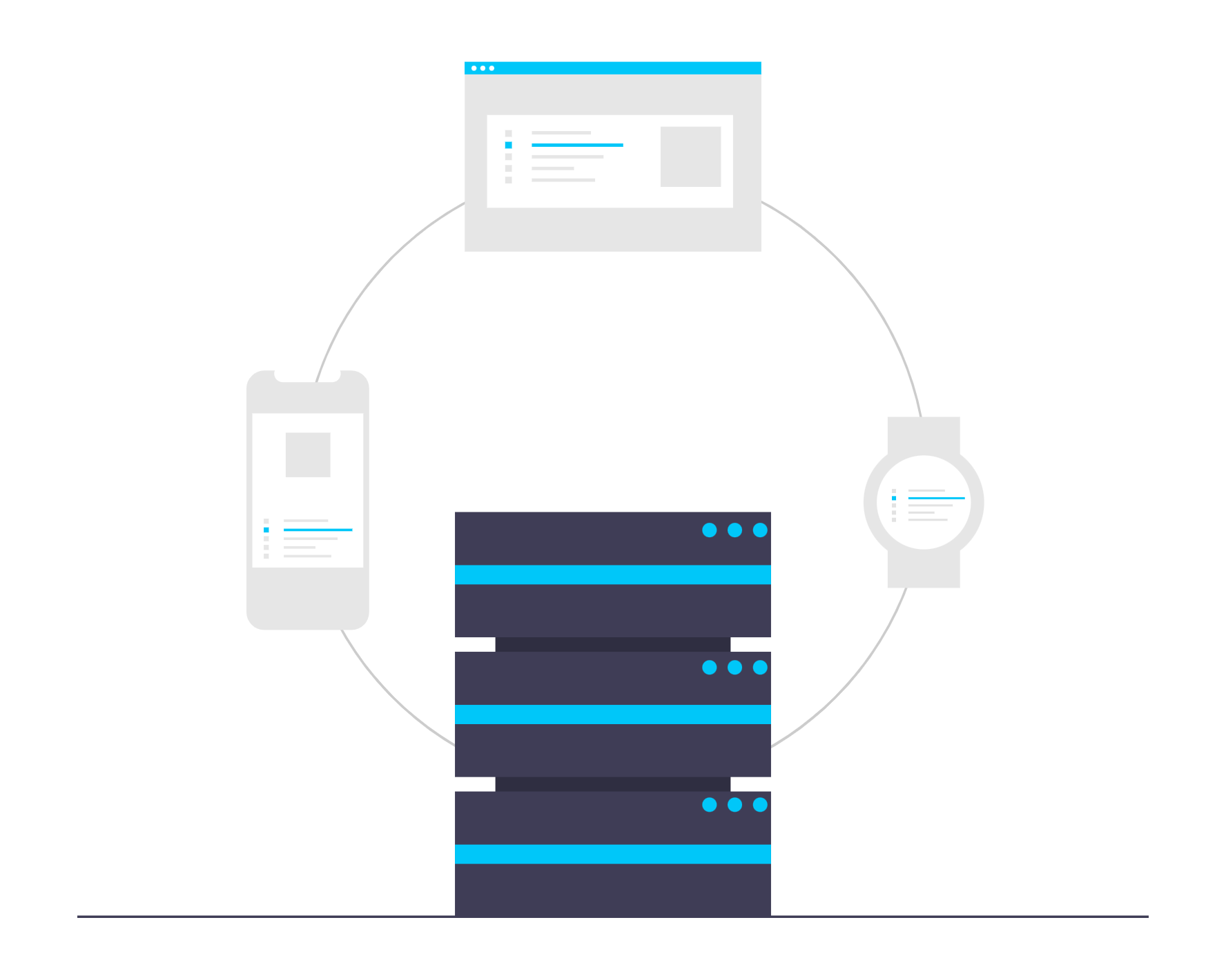 Imagem de uma pessoa verificando o cabeamento estruturado
